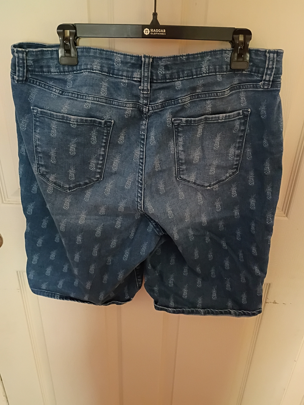 croft & barrow Blue Denim Shorts - Picture 4 of 6
